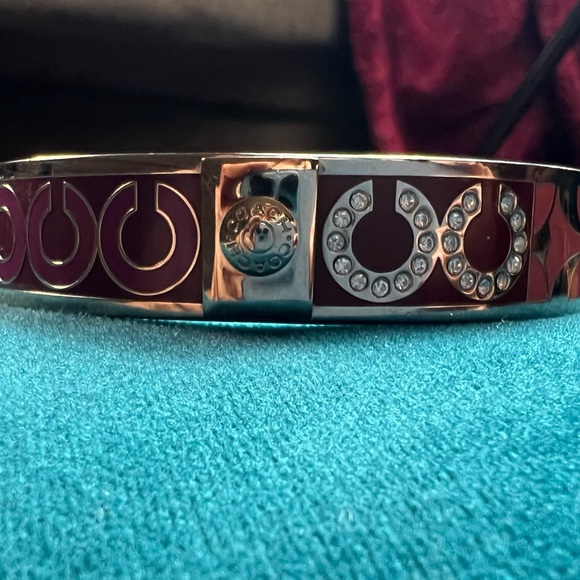 Coach OP ART a Multi Colored C Bangle Bracelet - Picture 11 of 15